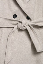 Soft Hooded Loose Fit Casual Overcoat