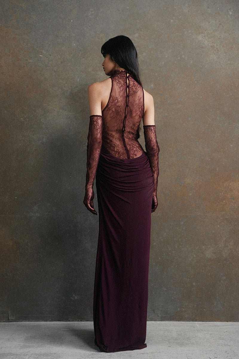 Sexy Cut Out Bodycon Maxi Dress Secondary image