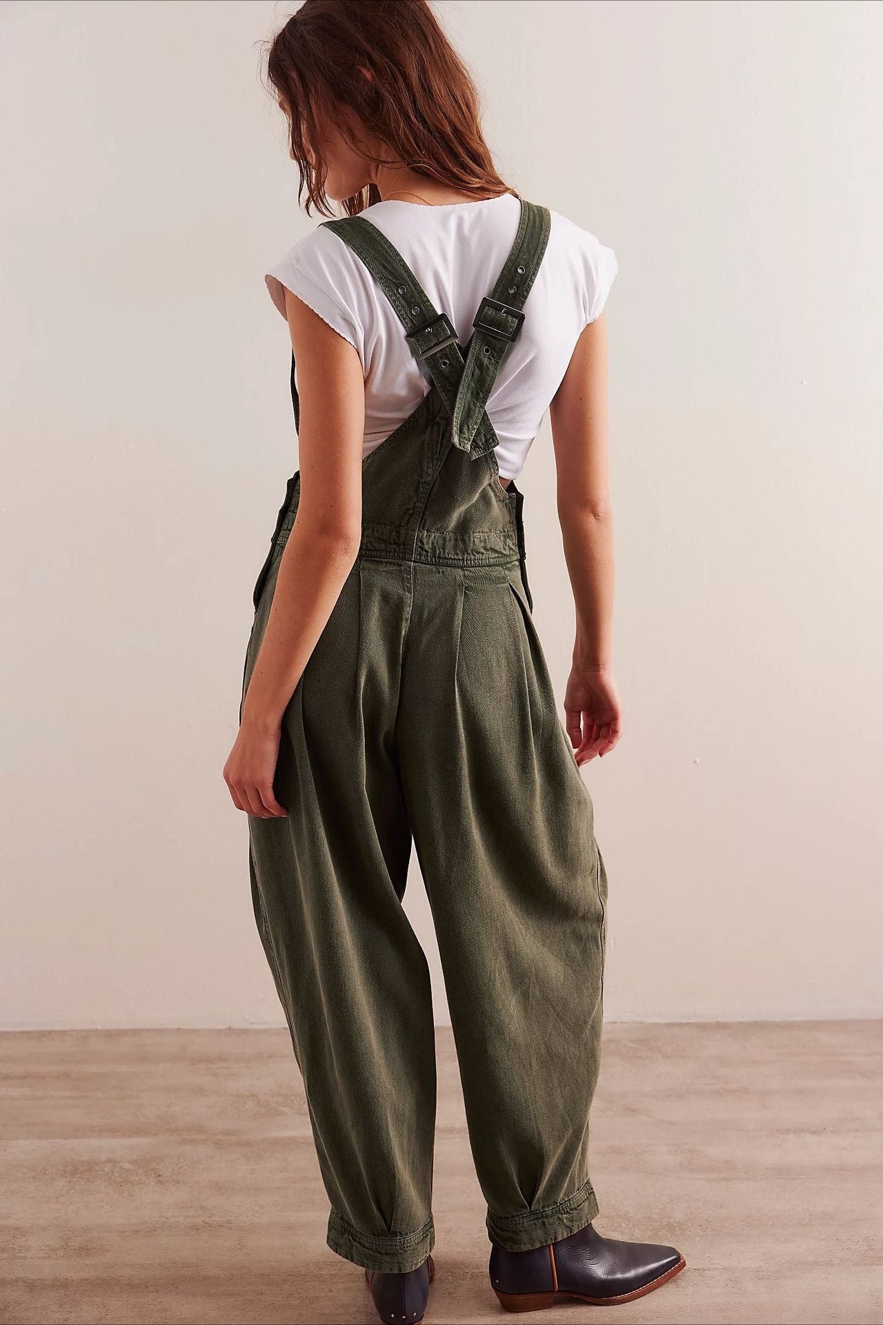 Casual Side Pocket Denim Overall Jeans Secondary image