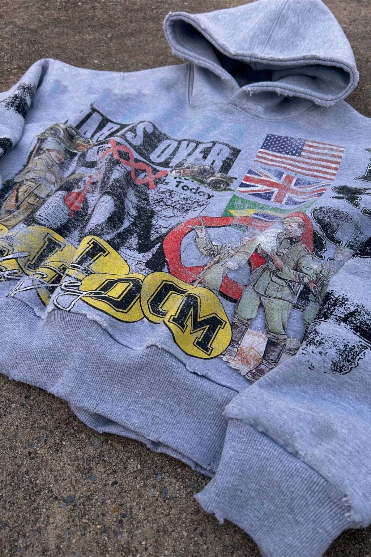 Apocalyptic Wasteland Graphic Hoodie