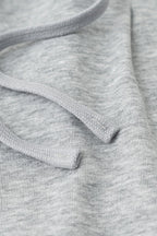 Patchwork Double Waist Wide Leg Athletic Pants
