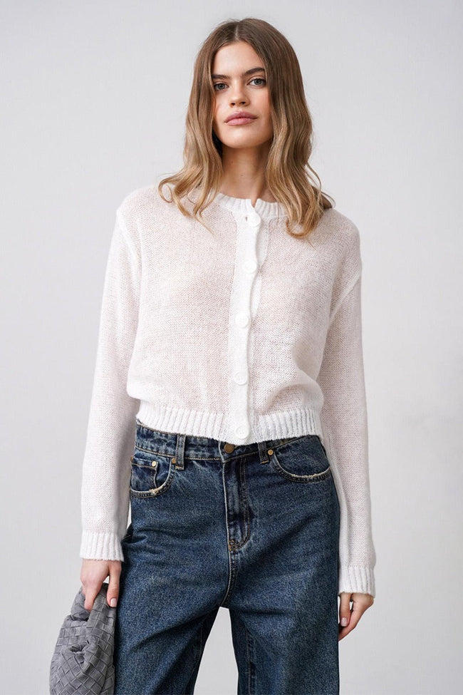 Relaxed Fit Knit Cardigan Main image