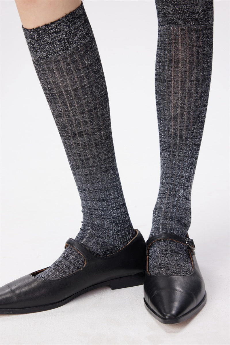 Sheer Mesh Breathable Knee High Socks Secondary image