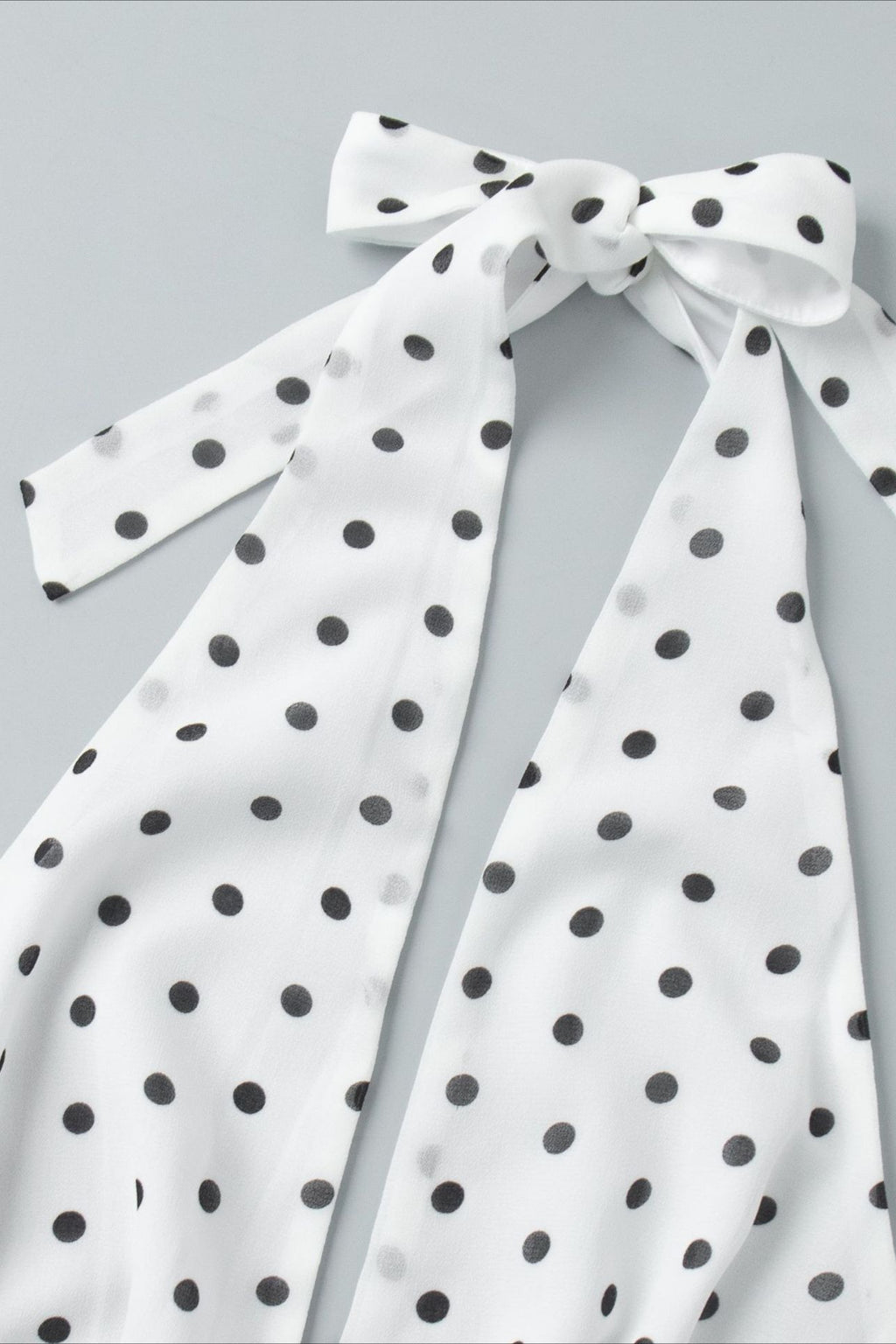 Sexy Polka Dot Halter Tie Top Low Rise Skirt Set