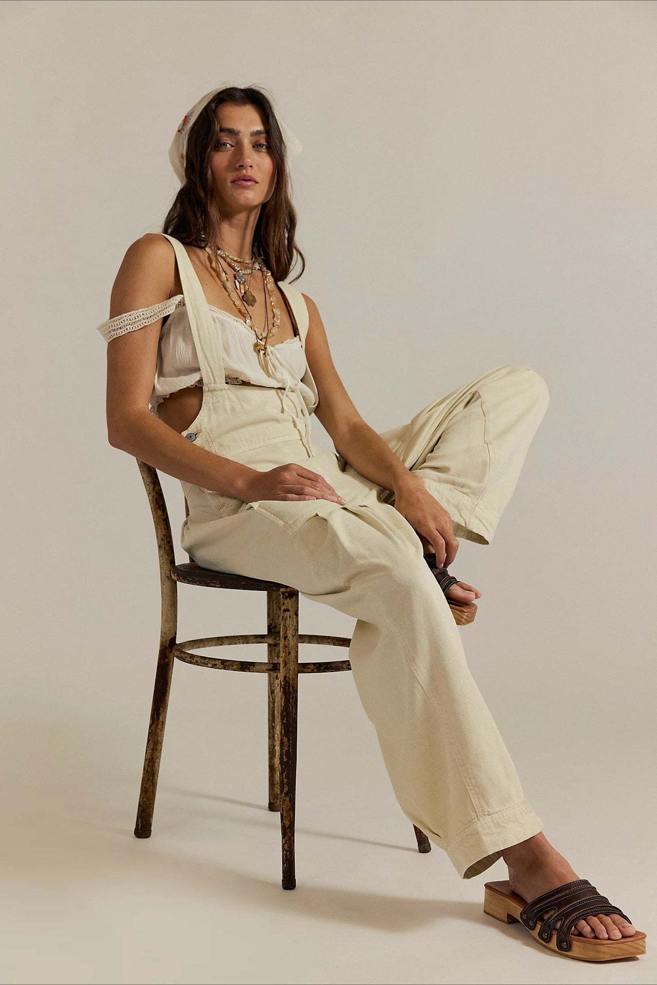 Casual Side Pocket Denim Overall Jeans