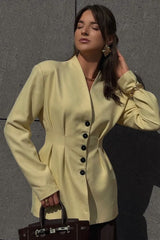 Elegant Long Sleeve Blazer