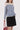 Navy Striped Relaxed Boat Neck Knit Top Secondary image