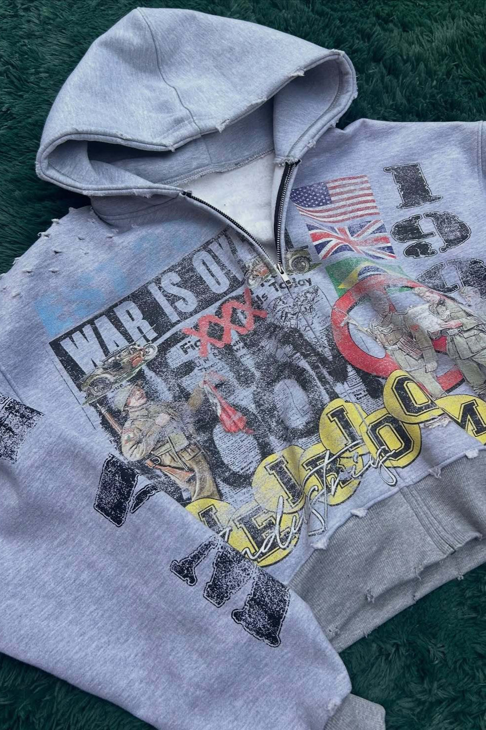 Apocalyptic Wasteland Graphic Hoodie
