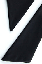 Backless Tie High Slit Party Dress