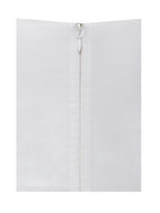 Umika White Bubble Charming Hem Mini Dress Dresses