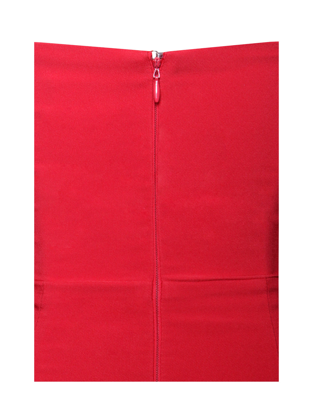 Xoana Red Crystal Charming Embellished High Slit Gown Dresses
