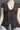 Button Tie Waist Dot Print Blouse Secondary image