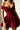 Low Cut Velvet Bow Midi Dress Secondary image