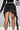 Black Sexy Ruched Mesh Ruffle Hem Skirt Secondary image