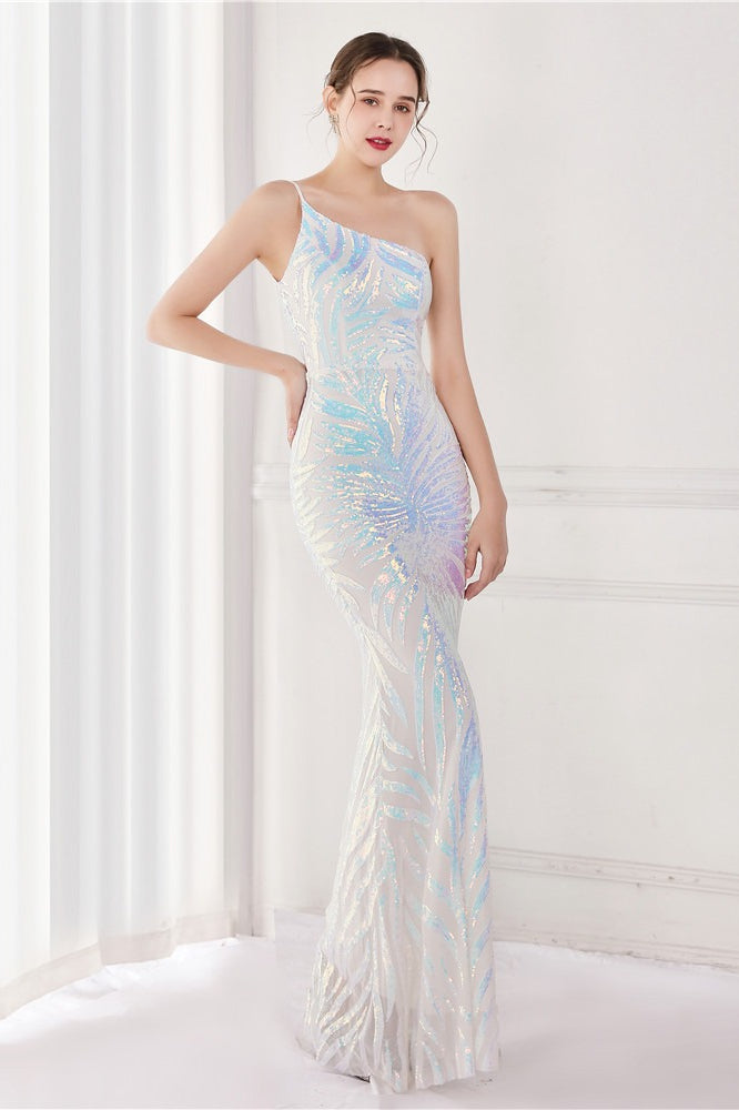 Sparkle Beaded V Neck Party Gown Formal Dress Main image