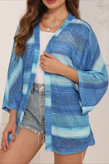 Crochet Tie Dye Relaxed Cardigan
