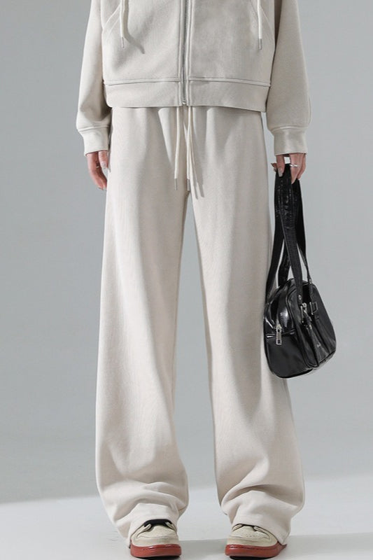 Fleece Lined Relaxed Knit Pants Secondary image