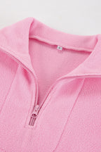 Sherpa Fleece Oversized Casual Sweatshirt