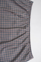 Houndstooth Print High Waist Pencil Skirt Set