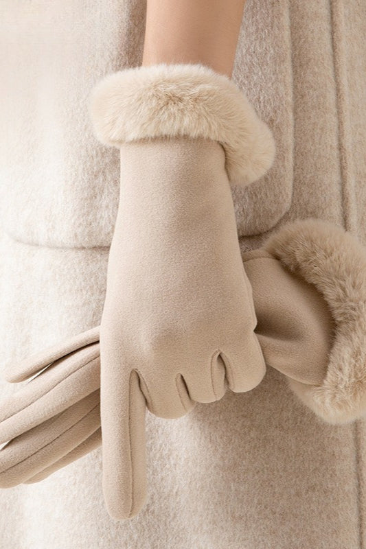 Fleece Lined Touchscreen Thermal Gloves Main image