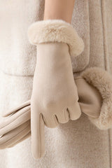 Fleece Lined Touchscreen Thermal Gloves
