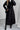 Black Belted Wool Blend Relaxed Overcoat Secondary image