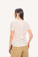 V Neck Relaxed Fit Short Sleeve Tee