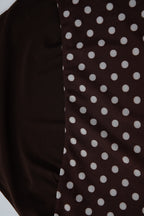 Polka Dot Tie Backless Slim Halter Top