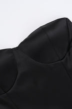 Strapless Ruched A-Line Party Dress