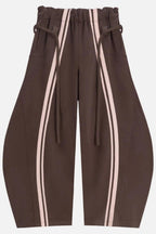Tie Waist Relaxed Wide Leg Long Pants