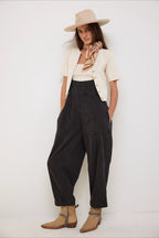 Casual Side Pocket Denim Overall Jeans
