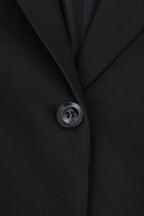 High Waist V-Neck Blazer
