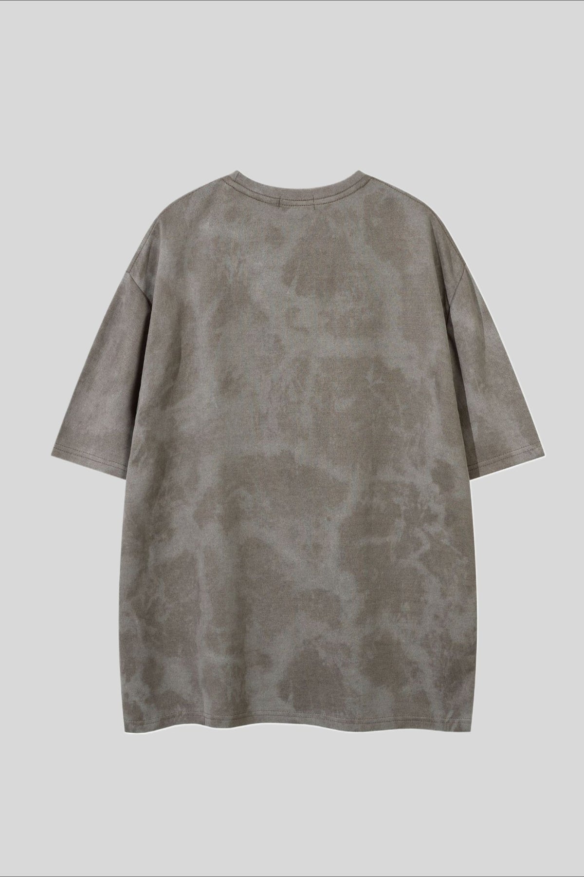 Thorn Embroidered Washed Oversized Short Sleeve T-Shirt