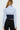 Corset Waist Striped Long Sleeve Blouse Secondary image