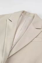Tassel Accent Extended Length Overcoat