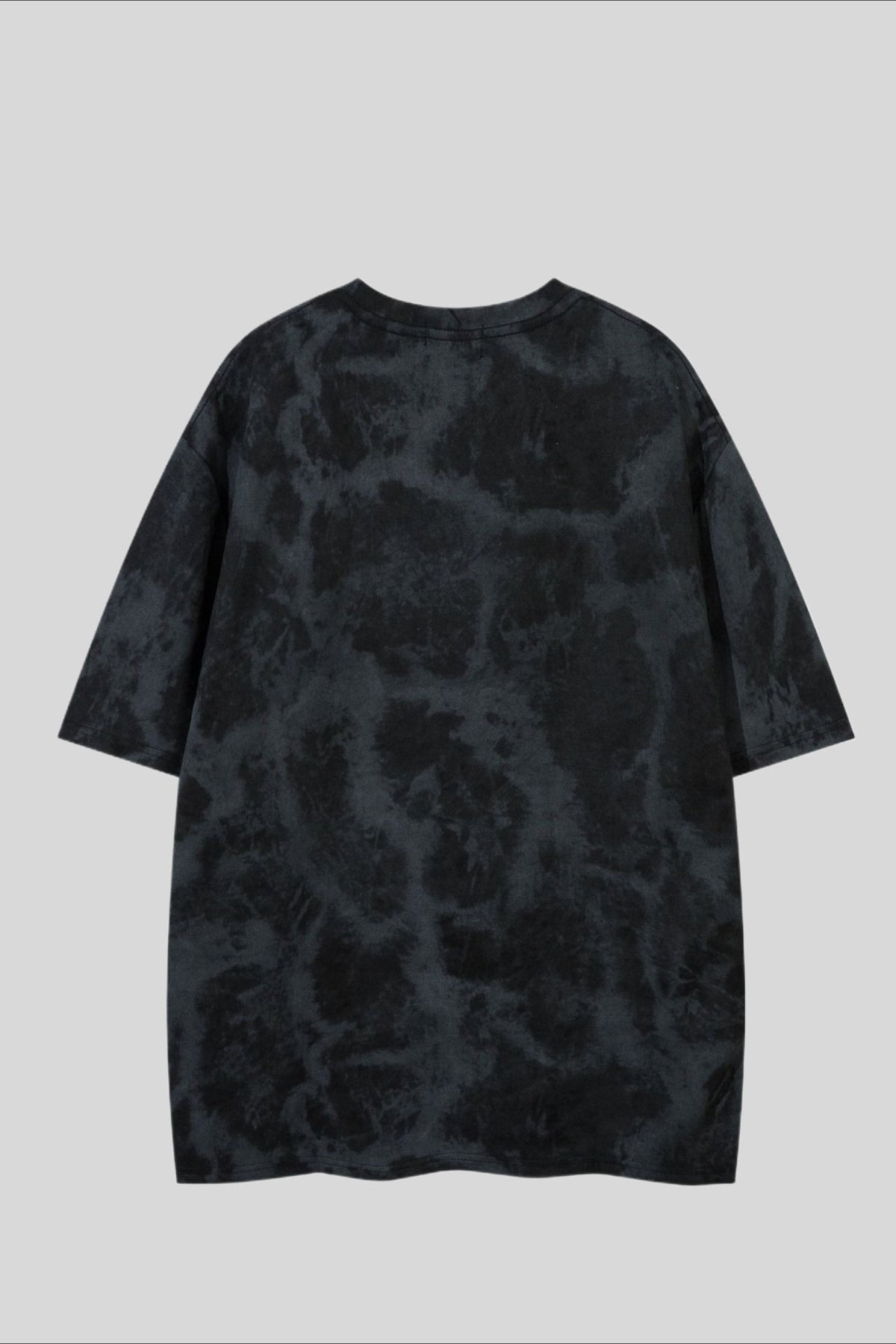 Thorn Embroidered Washed Oversized Short Sleeve T-Shirt