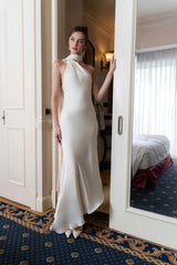 Elegant Low Back Party Dress