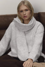 Soft Wool Oversized Pullover Sweater