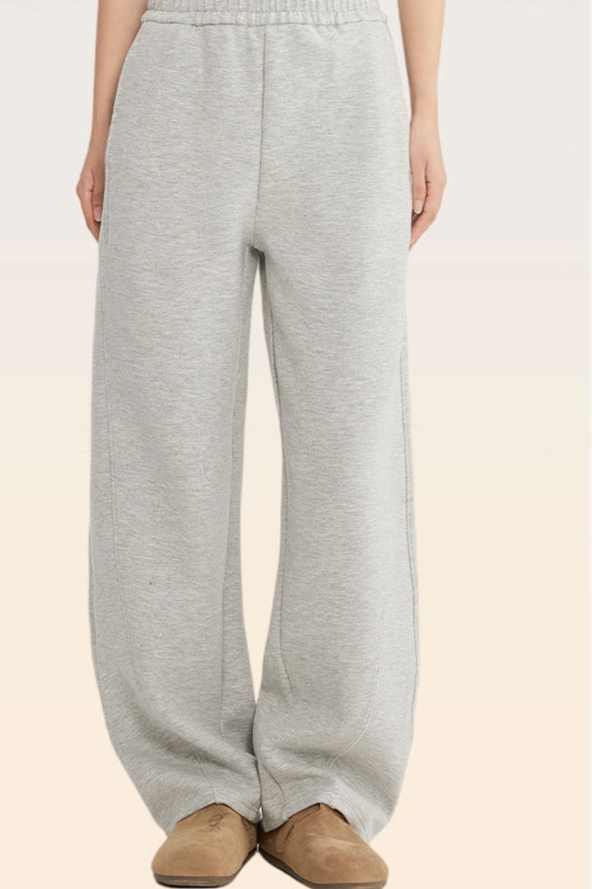 Fleece Lined Comfort Curved Knit Pants Main image