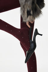 Versatile Moisture Wicking Polka Dot Tights