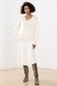 V Neck Long Sleeve Relaxed Sweater