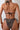 Halter Zebra Print Triangle Bikini Set Secondary image