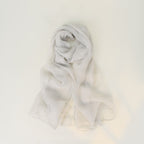 Solid Color Lightweight Linen Feel Long Elegant Scarf