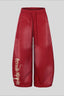 Vintage Script Barrel Leg Sweatpants