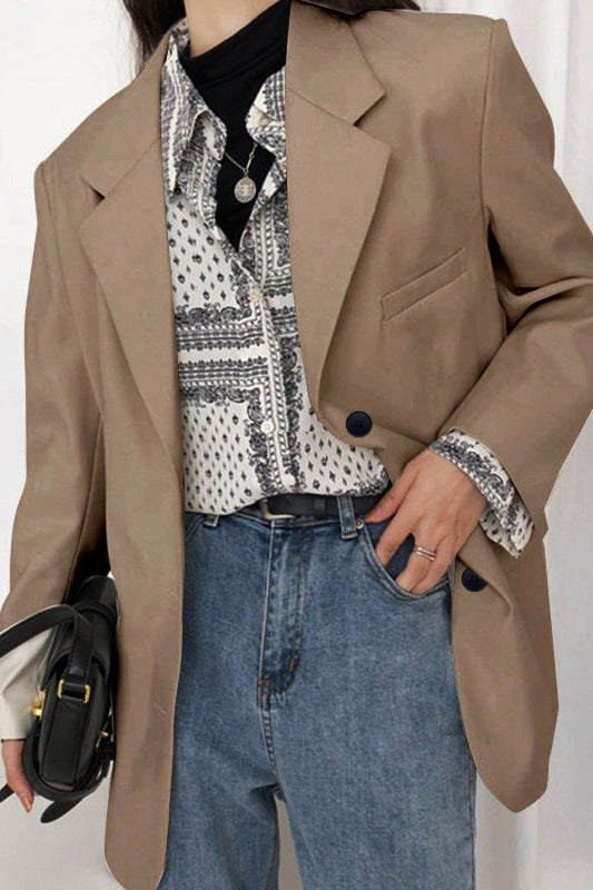 Tailored Relaxed Fit Blazer Main image
