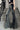 Flare Lace Bandage Denim Jeans Secondary image