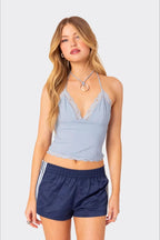 Elastic Waist Loose Fit Casual Athletic Shorts