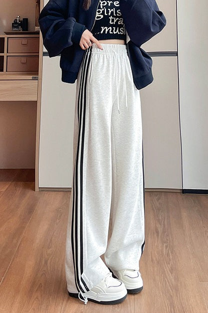 Straight Wide Leg Knit Pants Main image