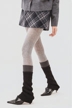 Vertical Stripe Sheer Ballet Tights Slimming Tights