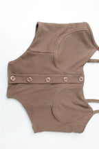 Sexy Spaghetti Strap Top Low Rise Bootcut Pants Set